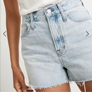 Madewell The Perfect Jean Short in Millman Wash | Size 33